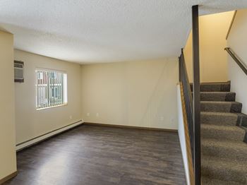 Townhome Living Room at Campus Park, Duluth, MN